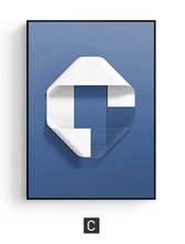 Load image into Gallery viewer, Arna's Luxury Painting Collection - Nordic Abstract Geometry Print Canvas Painting