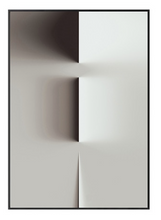 Load image into Gallery viewer, Arna's Luxury Painting Collection - Modern Nordic Black/White/Gold Abstract Geometry Print Canvas Painting