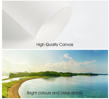 Load image into Gallery viewer, Arna's Luxury Painting Collection - Modern Nordic Black/White/Gold Abstract Geometry Print Canvas Painting