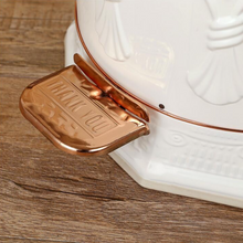 Load image into Gallery viewer, "Arna Royal Vintage Collection" Luxury Pedal Golden Range 10L Trash Rubbish Bin
