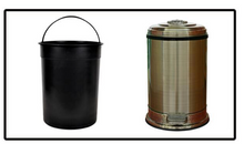 Load image into Gallery viewer, "Arna Royal Vintage Collection" Luxury Pedal Golden Range 6L Trash Rubbish Bin