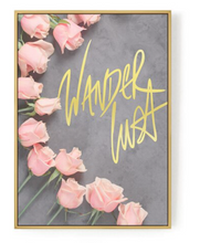 Load image into Gallery viewer, Arna's Luxury Painting Collection - Nordic Pink Flower Graphics Painting