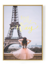 Load image into Gallery viewer, Arna's Luxury Painting Collection - Nordic Pink Flower Graphics Painting