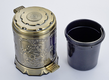 Load image into Gallery viewer, "Arna Royal Vintage Collection" European Luxury Bronze Stainless Steel Trash Rubbish Bin