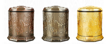 Load image into Gallery viewer, "Arna Royal Vintage Collection" Luxury Pedal Golden Range 6L Trash Rubbish Bin