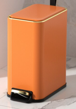 Load image into Gallery viewer, "Arna Royal Vintage Collection" Luxury Golden Range 10L Trash Rubbish Bin - Home or Business