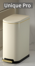 Load image into Gallery viewer, "Arna Royal Vintage Collection" Luxury Golden Range 10L Trash Rubbish Bin - Home or Business