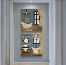 Load image into Gallery viewer, Arna's Luxury Painting Collection - Modern/Vintage French Style Victorian Bathtub - Many Styles