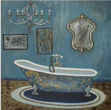 Load image into Gallery viewer, Arna's Luxury Painting Collection - Modern/Vintage French Style Victorian Bathtub - Many Styles
