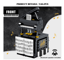 Load image into Gallery viewer, Architecture Series Building Blocks - Speaker APP Grand Piano with Motor Keizer Model