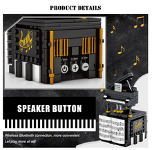 Load image into Gallery viewer, Architecture Series Building Blocks - Speaker APP Grand Piano with Motor Keizer Model