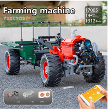 Load image into Gallery viewer, Architecture Series Building Blocks - Motorized Tractor Model Garage Creativity Expert Technology APP RC