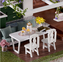 Load image into Gallery viewer, Architecture Series Building Blocks - French Boutique Big Doll House Furniture Miniature Building Kits DIY Dollhouse Kit Villa