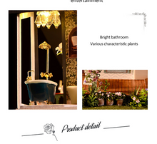 Load image into Gallery viewer, Architecture Series Building Blocks - French Boutique Big Doll House Furniture Miniature Building Kits DIY Dollhouse Kit Villa