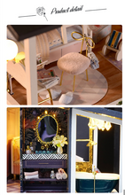 Load image into Gallery viewer, Architecture Series Building Blocks - French Boutique Big Doll House Furniture Miniature Building Kits DIY Dollhouse Kit Villa