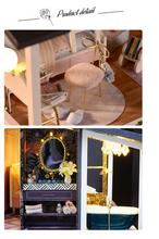 Load image into Gallery viewer, Architecture Series Building Blocks - French Boutique Big Doll House Furniture Miniature Building Kits DIY Dollhouse Kit Villa