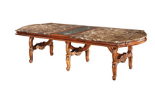 Load image into Gallery viewer, "Arna Royal Victorian Collection" Luxury Plus Furniture - Exquisite Italy Dining Table & Chairs x10 Marble