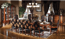 Load image into Gallery viewer, "Arna Royal Victorian Collection" Luxury Plus Furniture - Exquisite Italy Dining Table & Chairs x10 Marble