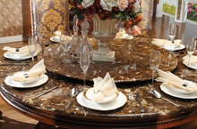 Load image into Gallery viewer, "Arna Royal Victorian Collection" Luxury Plus Furniture - Exquisite Dining Table & Chairs x8