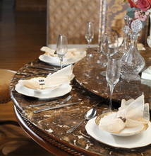 Load image into Gallery viewer, "Arna Royal Victorian Collection" Luxury Plus Furniture - Exquisite Dining Table & Chairs x8