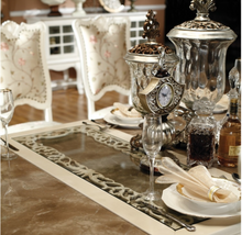 Load image into Gallery viewer, "Arna Royal Victorian Collection" Luxury Plus Furniture - Exquisite Marble 2.4m Dining Table & 8 Chairs