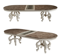 Load image into Gallery viewer, "Arna Royal Victorian Collection" Luxury Plus Furniture - Exquisite Marble 2.4m Dining Table & 8 Chairs