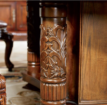 Load image into Gallery viewer, "Arna Royal Victorian Collection" Luxury Plus Furniture - Exquisite Dining Table 1.4m & Chairs Marble