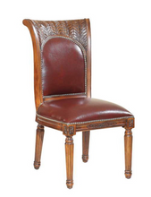 Load image into Gallery viewer, "Arna Royal Victorian Collection" Luxury Plus Furniture - Exquisite Antique Dining Table & Chairs x8