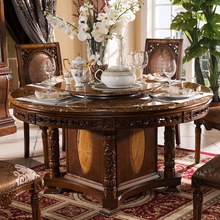Load image into Gallery viewer, "Arna Royal Victorian Collection" Luxury Plus Furniture - Exquisite Dining Table 1.6m & Chairs x6