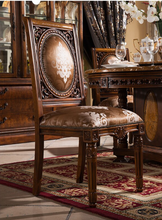 Load image into Gallery viewer, "Arna Royal Victorian Collection" Luxury Plus Furniture - Exquisite Antique Dining Table 1.4m & Chairs x6