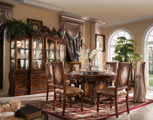 Load image into Gallery viewer, "Arna Royal Victorian Collection" Luxury Plus Furniture - Exquisite Antique Dining Table 1.4m & Chairs x6