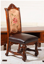 Load image into Gallery viewer, "Arna Royal Victorian Collection" Luxury Plus Furniture - Exquisite Round Dining Table 1.35m & Chairs x6