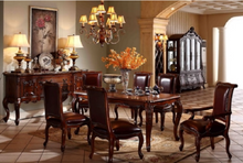 Load image into Gallery viewer, "Arna Royal Victorian Collection" Luxury Plus Furniture - Exquisite Classic Royal Dining Table & Chairs x6