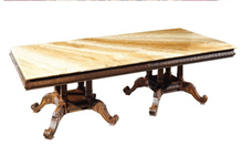 Load image into Gallery viewer, "Arna Royal Victorian Collection" Luxury Plus Furniture - Exquisite Classical Dining Table & Chairs Marble