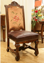 Load image into Gallery viewer, "Arna Royal Victorian Collection" Luxury Plus Furniture - Exquisite Classical Dining Table & Chairs Marble