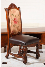 Load image into Gallery viewer, "Arna Royal Victorian Collection" Luxury Plus Furniture - Exquisite Classical Dining Table & Chairs Marble