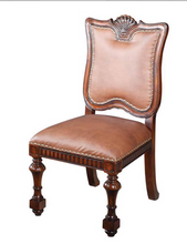 Load image into Gallery viewer, "Arna Royal Victorian Collection" Luxury Plus Furniture - Exquisite Antique Dining Table & Chairs x6 Marble