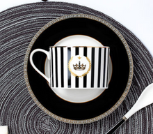 Load image into Gallery viewer, "Arna Lisa" Royal Collection - Luxury British Set of 6 Bone China Cup And Saucer - High Quality
