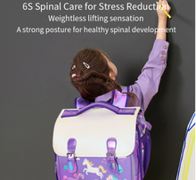 Load image into Gallery viewer, "Arna's Designer School Bags" New Lighten Up Primary Large-capacity Waterproof Bag