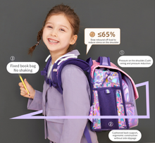 Load image into Gallery viewer, "Arna's Designer School Bags" New Lighten Up Primary Large-capacity Waterproof Bag
