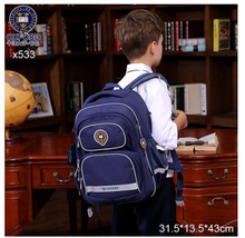 Load image into Gallery viewer, "Arna's Designer School Bags" New High Quality OXFORD Orthopedic School Bag