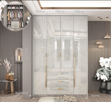 Load image into Gallery viewer, "Arna Royal LUXURY Collection" Luxury Plus Furniture - Exquisite Wardrobe