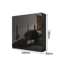 Load image into Gallery viewer, "Arna Royal LUXURY Collection" Luxury Plus Furniture - Exquisite Wardrobe Dark
