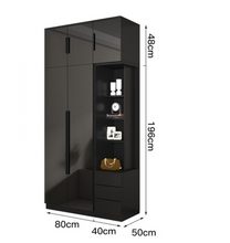 Load image into Gallery viewer, "Arna Royal LUXURY Collection" Luxury Plus Furniture - Exquisite Wardrobe Dark