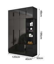 Load image into Gallery viewer, "Arna Royal LUXURY Collection" Luxury Plus Furniture - Exquisite Wardrobe Dark