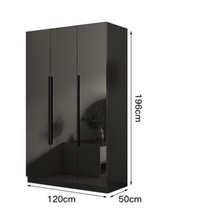 Load image into Gallery viewer, "Arna Royal LUXURY Collection" Luxury Plus Furniture - Exquisite Wardrobe Dark