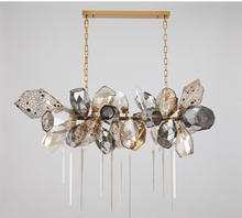 Load image into Gallery viewer, "Arna's Luxury Collection" Chandelier 100cm x 43cm Luxury Blown Glass