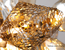 Load image into Gallery viewer, "Arna's Luxury Collection" Chandelier 100cm x 43cm Luxury Blown Glass