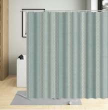 Load image into Gallery viewer, Luxury Shower Curtain Waterproof Bath Curtain Washable Cloth