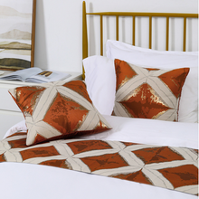 Load image into Gallery viewer, "Arna Royal LUXURY Collection" Hotel Quality Bed Runner/Scarf & 2 Cushion Covers